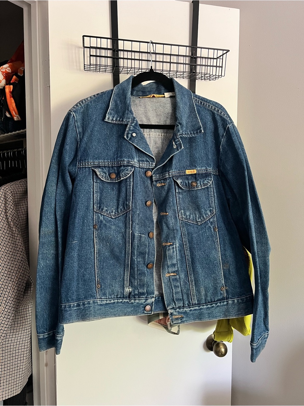 Vintage Classic Blue Denim Jacket